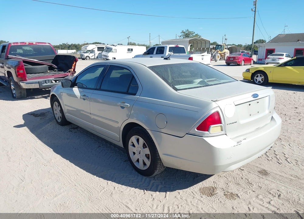 2008 FORD FUSION S VIN: 3FAHP06Z68R125154