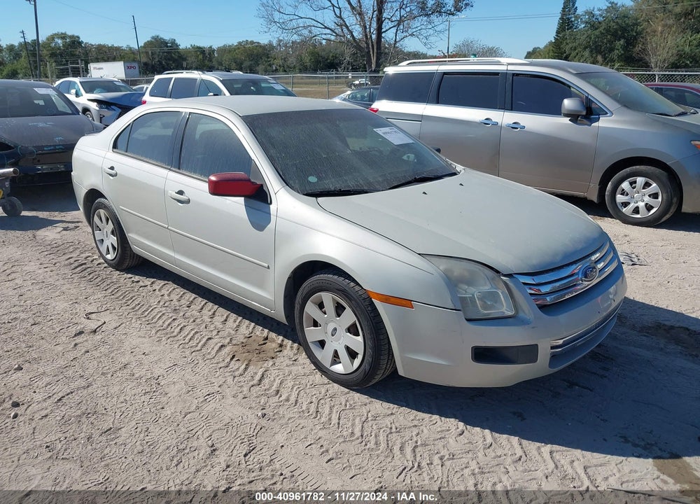 2008 FORD FUSION S VIN: 3FAHP06Z68R125154