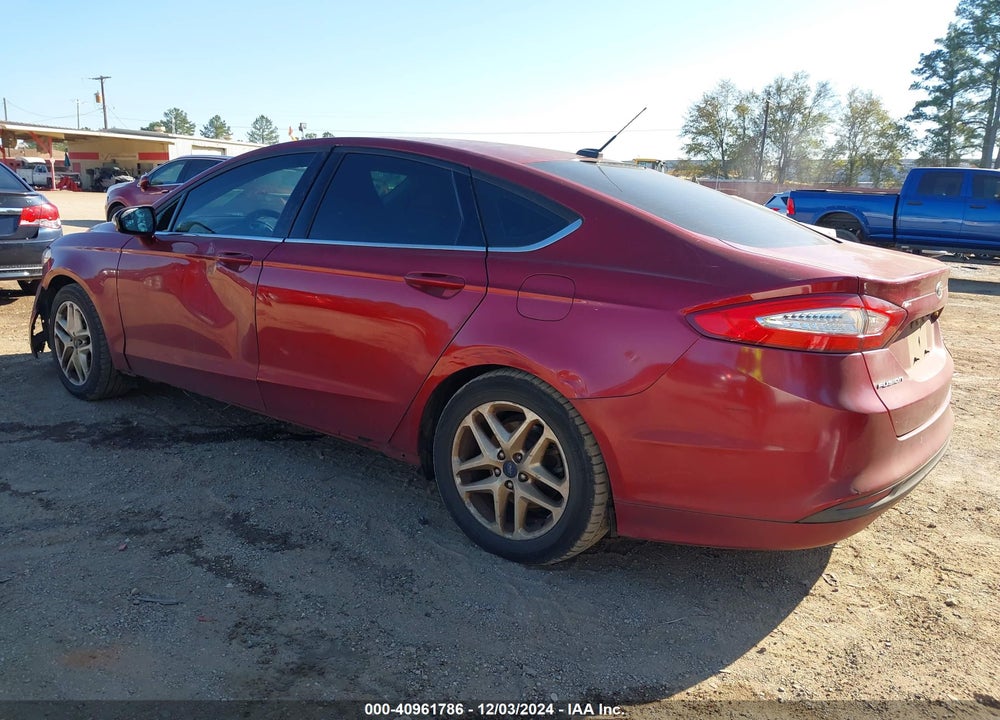 2016 FORD FUSION SE VIN: 3FA6P0H72GR164504