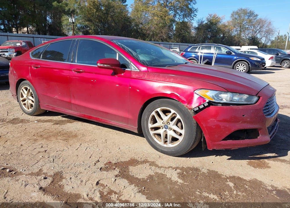 2016 FORD FUSION SE VIN: 3FA6P0H72GR164504