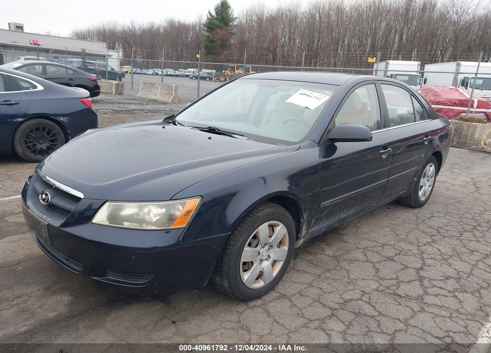 2008 HYUNDAI SONATA GLS VIN: 5NPET46C48H329210
