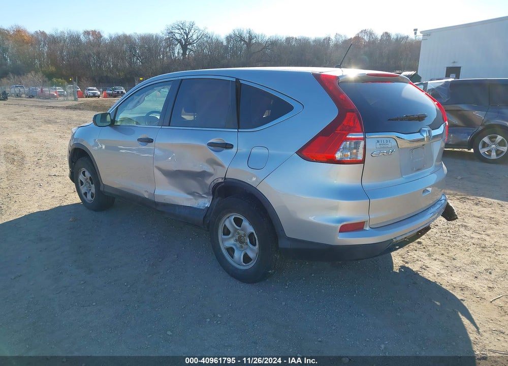 2016 HONDA CR-V LX VIN: 5J6RM4H34GL117892