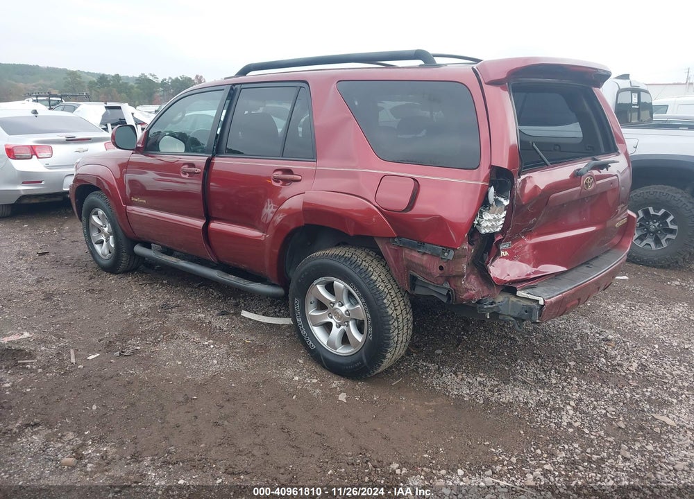 2007 TOYOTA 4RUNNER SPORT V6 VIN: JTEZU14R878076230