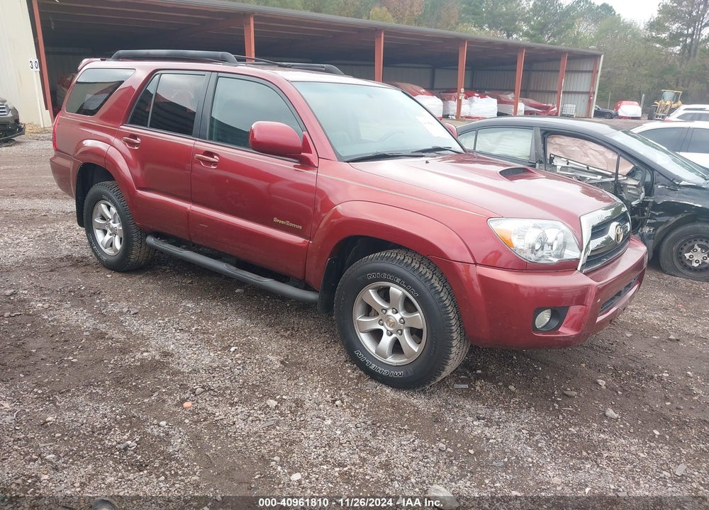 2007 TOYOTA 4RUNNER SPORT V6 VIN: JTEZU14R878076230