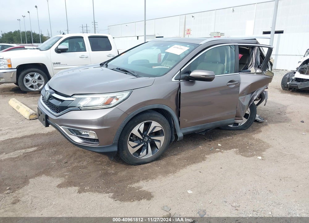 2016 HONDA CR-V TOURING VIN: 5J6RM4H95GL112348