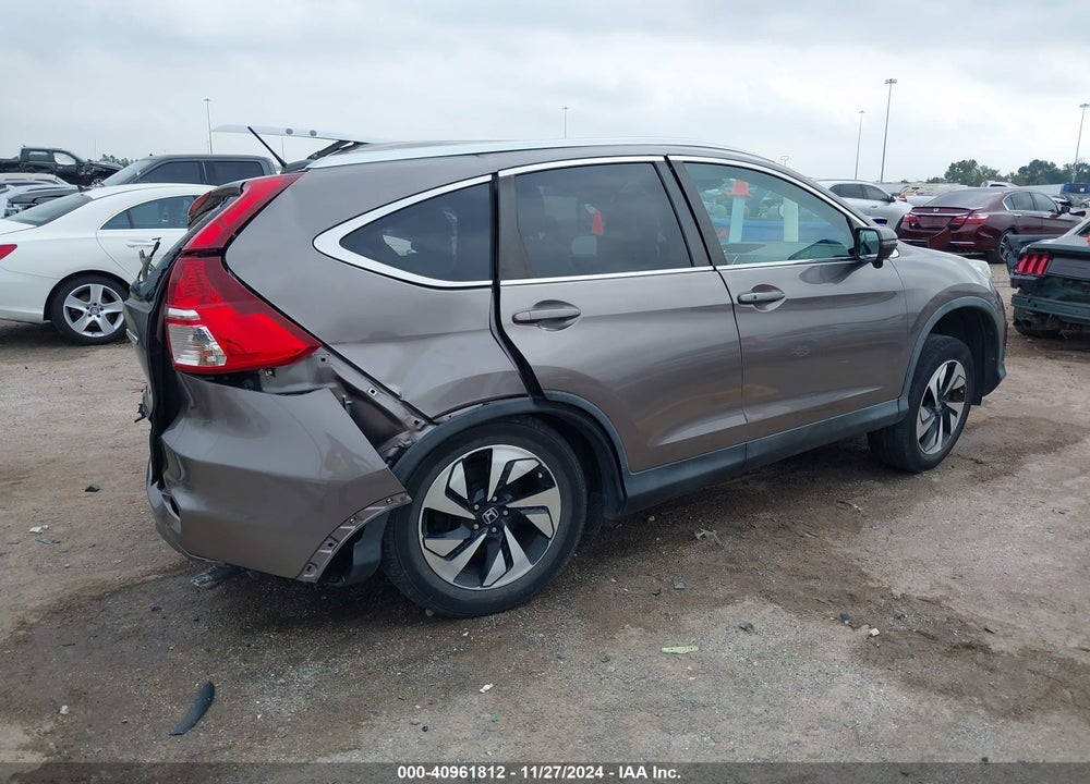 2016 HONDA CR-V TOURING VIN: 5J6RM4H95GL112348