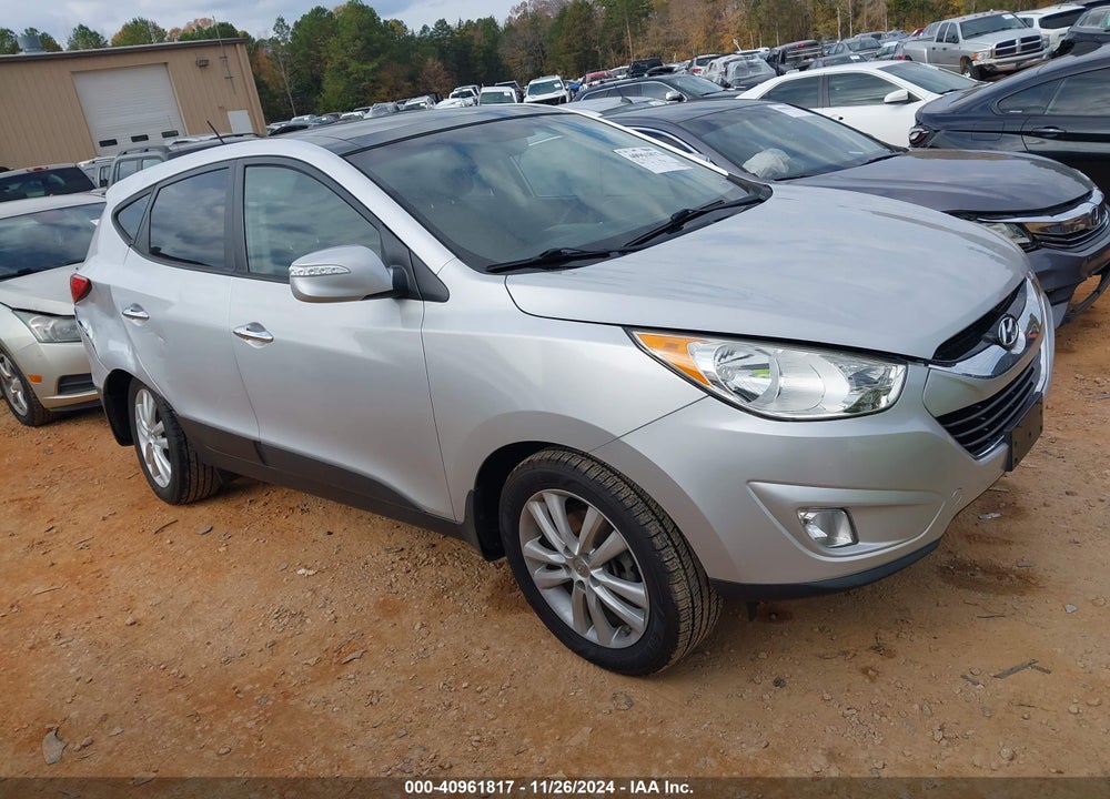 2013 HYUNDAI TUCSON LIMITED VIN: KM8JU3AC1DU744459