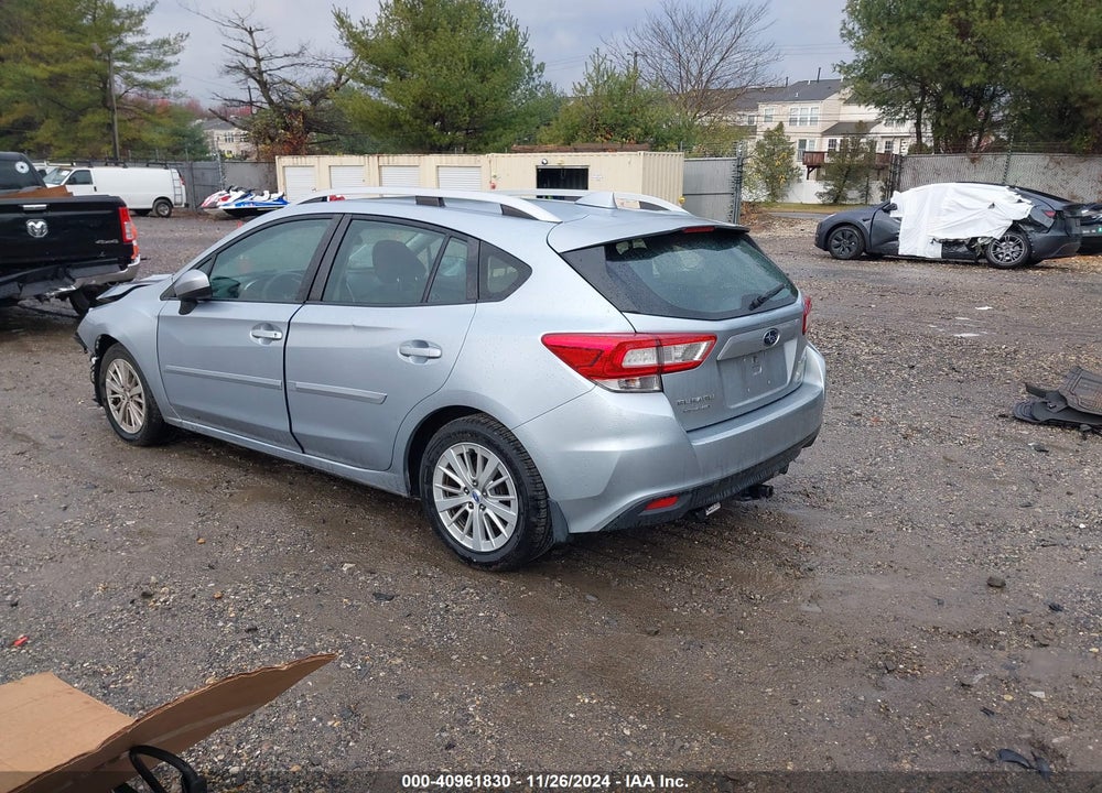 2017 SUBARU IMPREZA 2.0I PREMIUM VIN: 4S3GTAB60H3713889