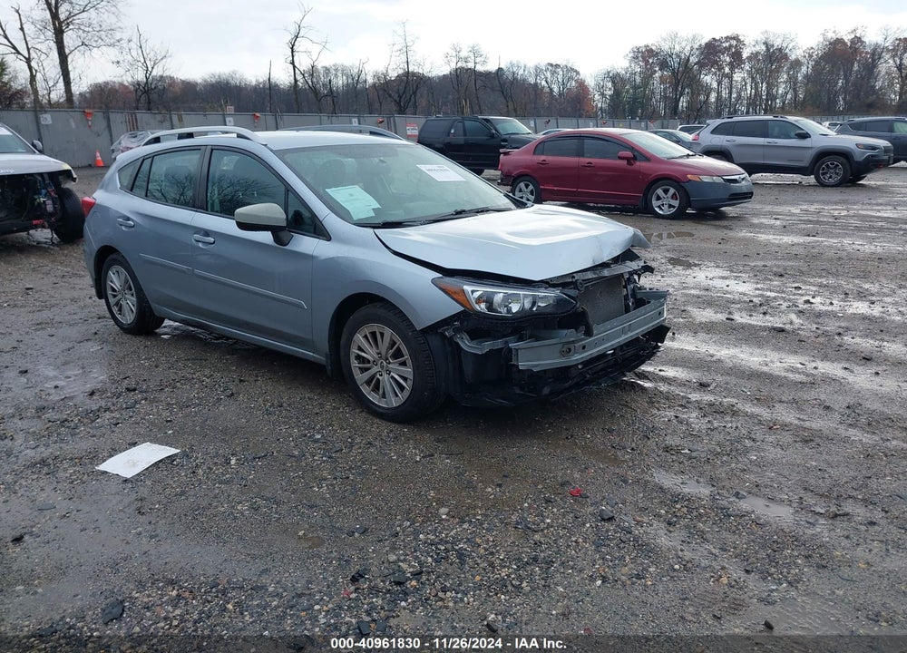 2017 SUBARU IMPREZA 2.0I PREMIUM VIN: 4S3GTAB60H3713889