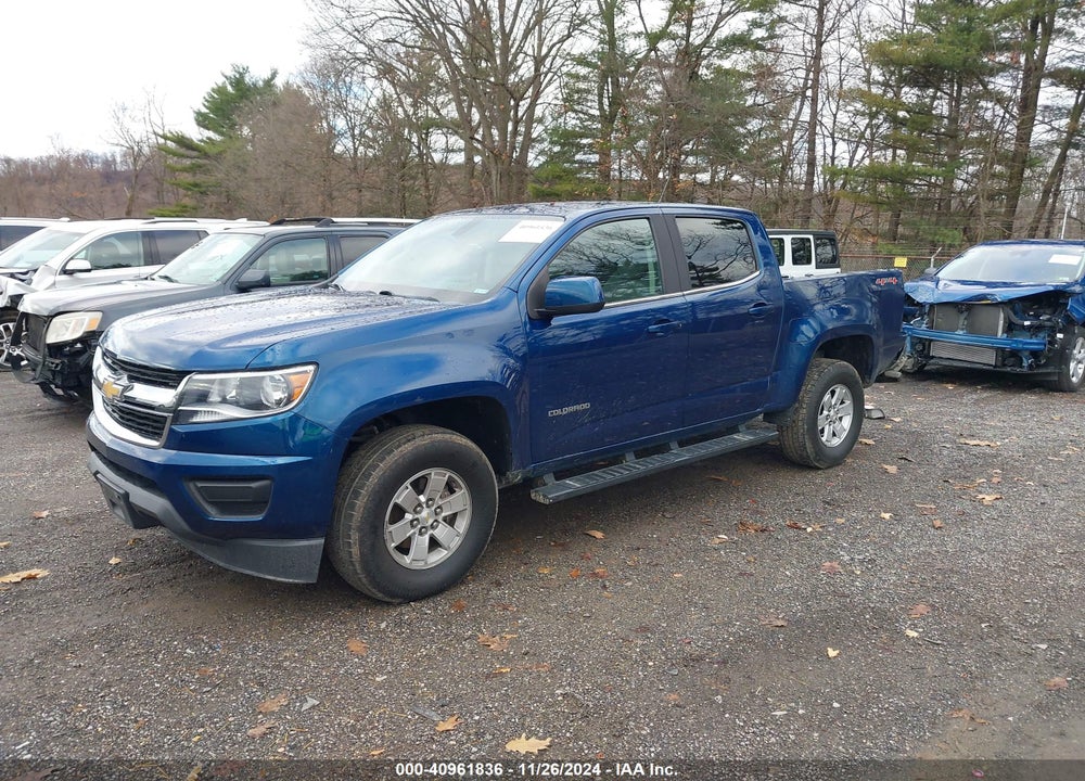 2019 CHEVROLET COLORADO WT VIN: 1GCGTBEN1K1264752