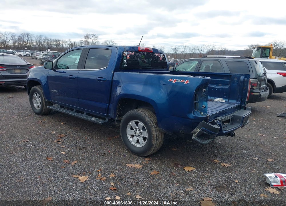 2019 CHEVROLET COLORADO WT VIN: 1GCGTBEN1K1264752