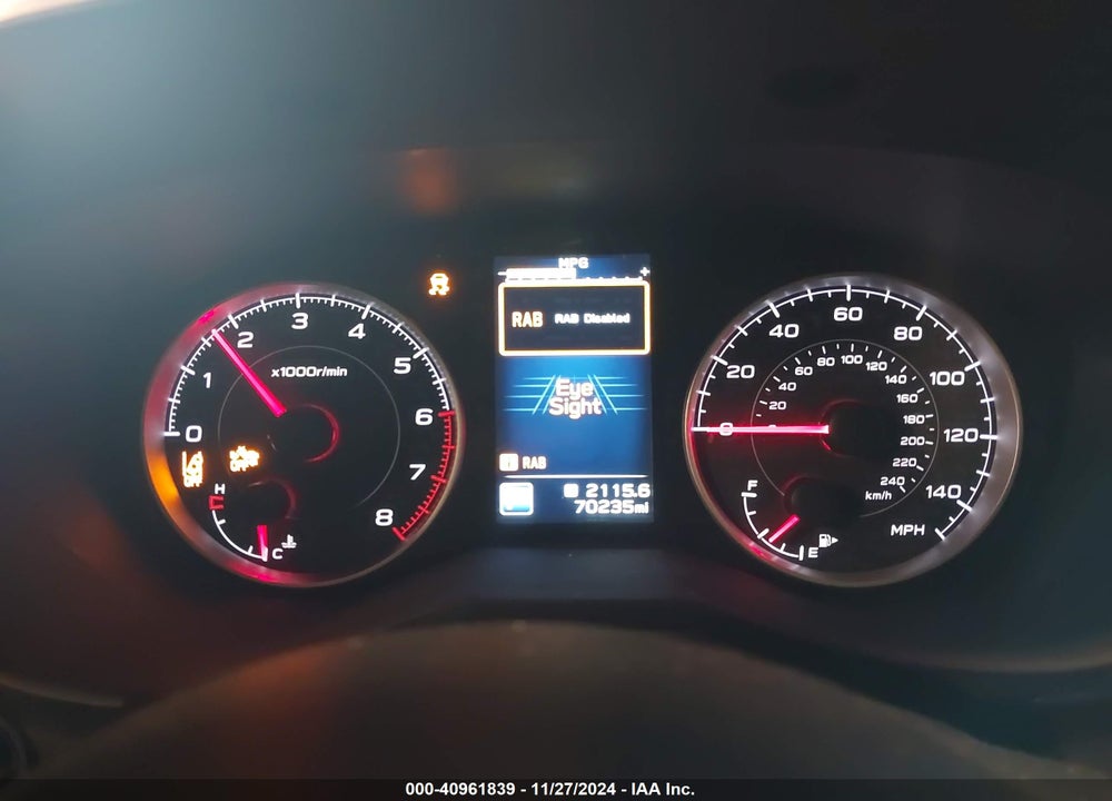 2019 SUBARU ASCENT PREMIUM VIN: 4S4WMACD9K3412823