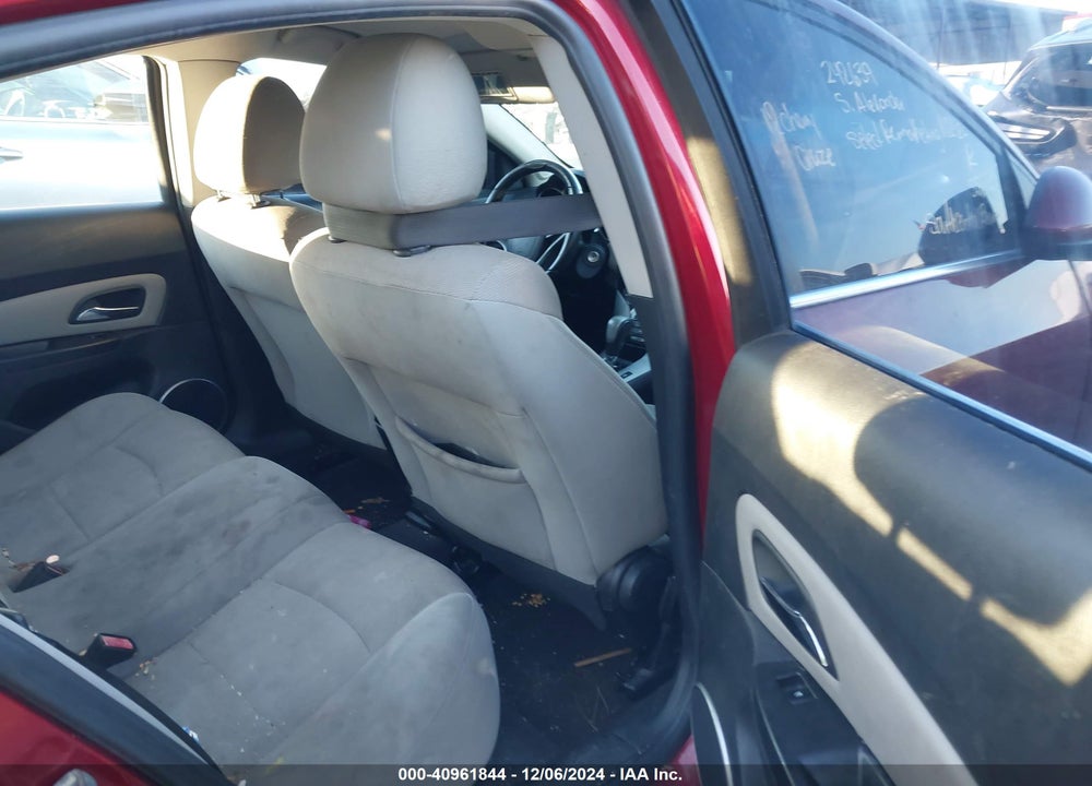 2012 CHEVROLET CRUZE 1LT VIN: 1G1PF5SC1C7242639