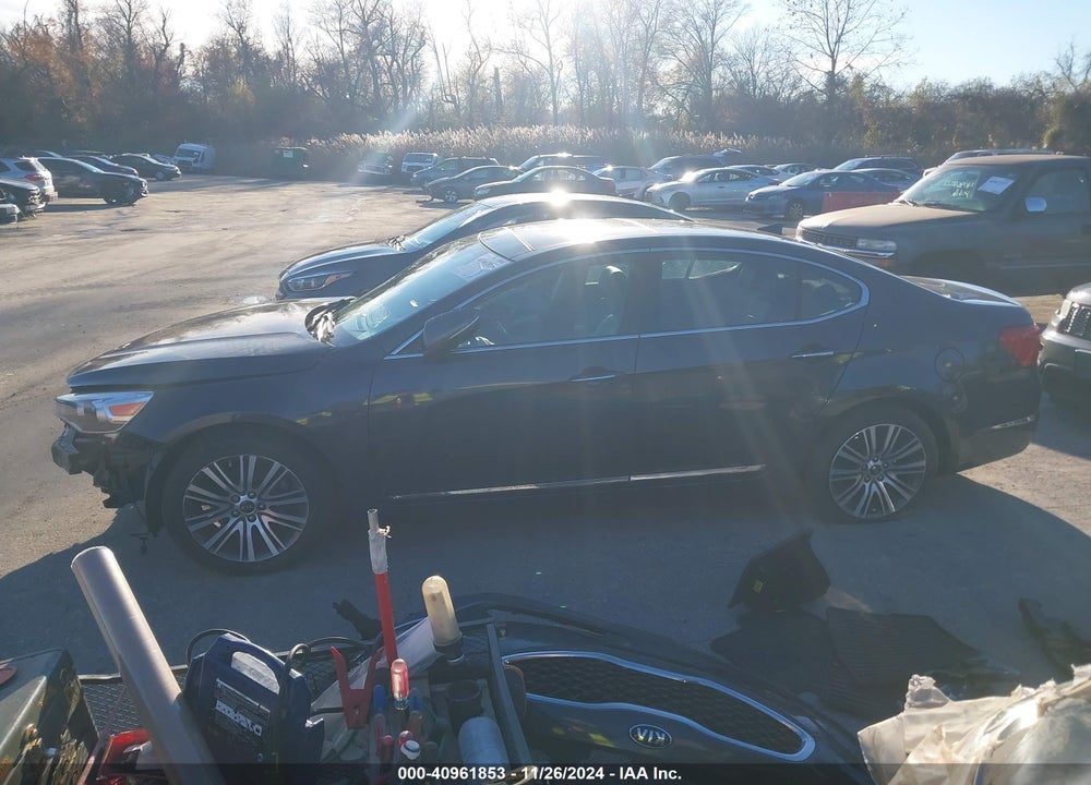 2014 KIA CADENZA PREMIUM VIN: KNALN4D71E5166077