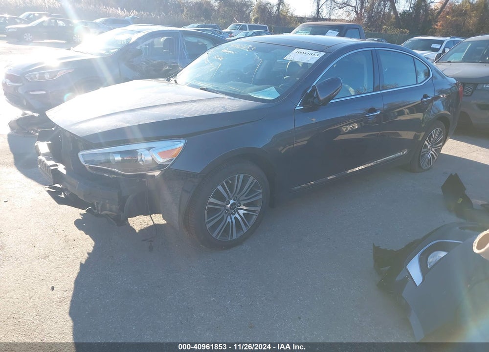 2014 KIA CADENZA PREMIUM VIN: KNALN4D71E5166077