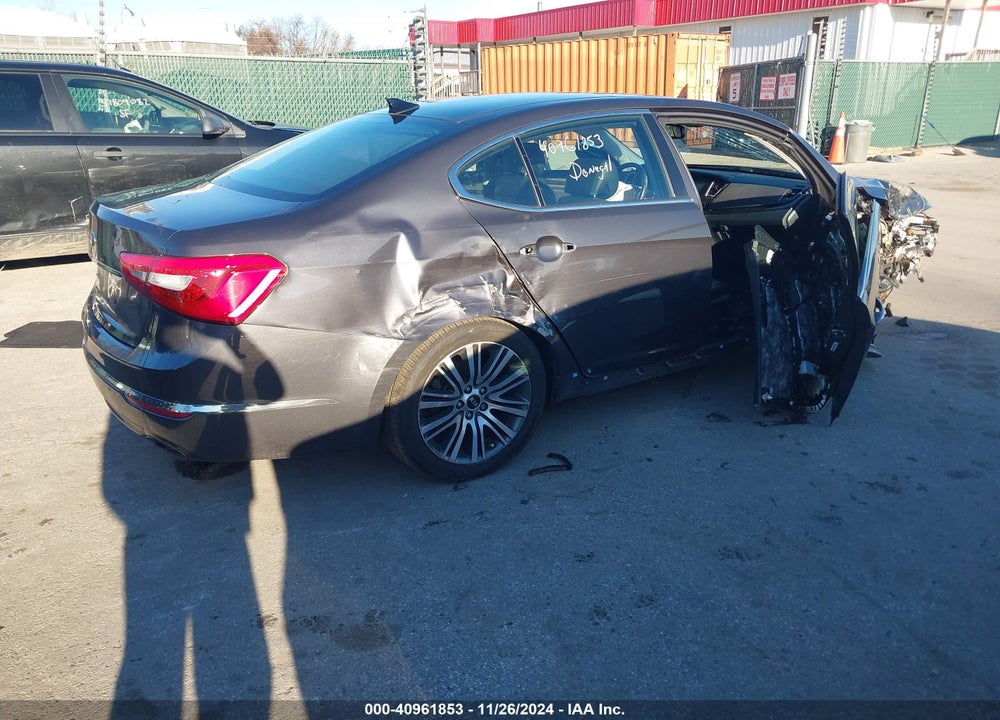 2014 KIA CADENZA PREMIUM VIN: KNALN4D71E5166077