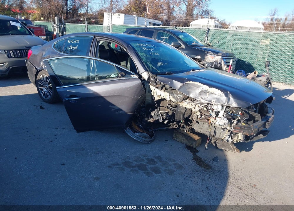 2014 KIA CADENZA PREMIUM VIN: KNALN4D71E5166077
