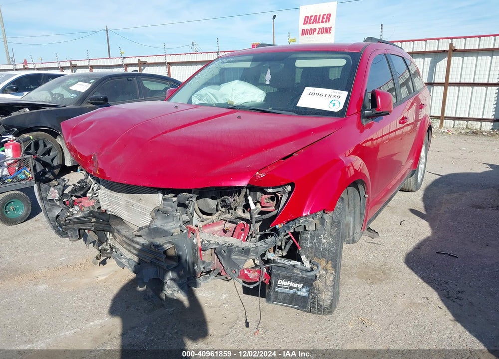 2014 DODGE JOURNEY SXT VIN: 3C4PDCBG0ET161652