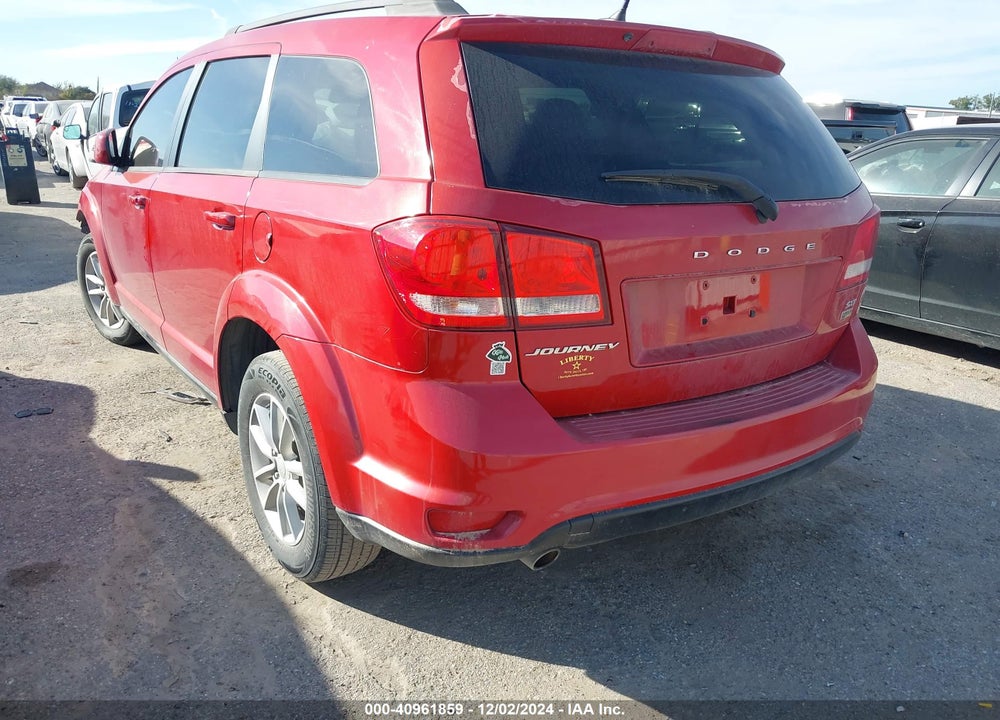 2014 DODGE JOURNEY SXT VIN: 3C4PDCBG0ET161652