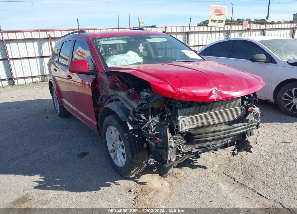 2014 DODGE JOURNEY SXT VIN: 3C4PDCBG0ET161652