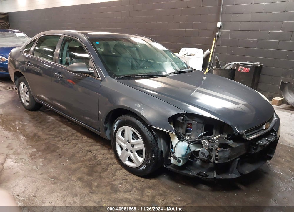 2008 CHEVROLET IMPALA LS VIN: 2G1WB58KX89204192