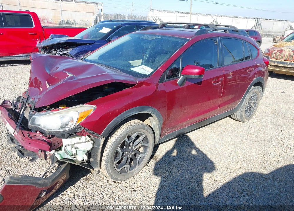 2017 SUBARU CROSSTREK 2.0I PREMIUM VIN: JF2GPABC6H8258738