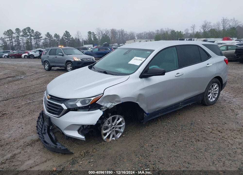 2021 CHEVROLET EQUINOX FWD LS VIN: 3GNAXHEV2MS107107