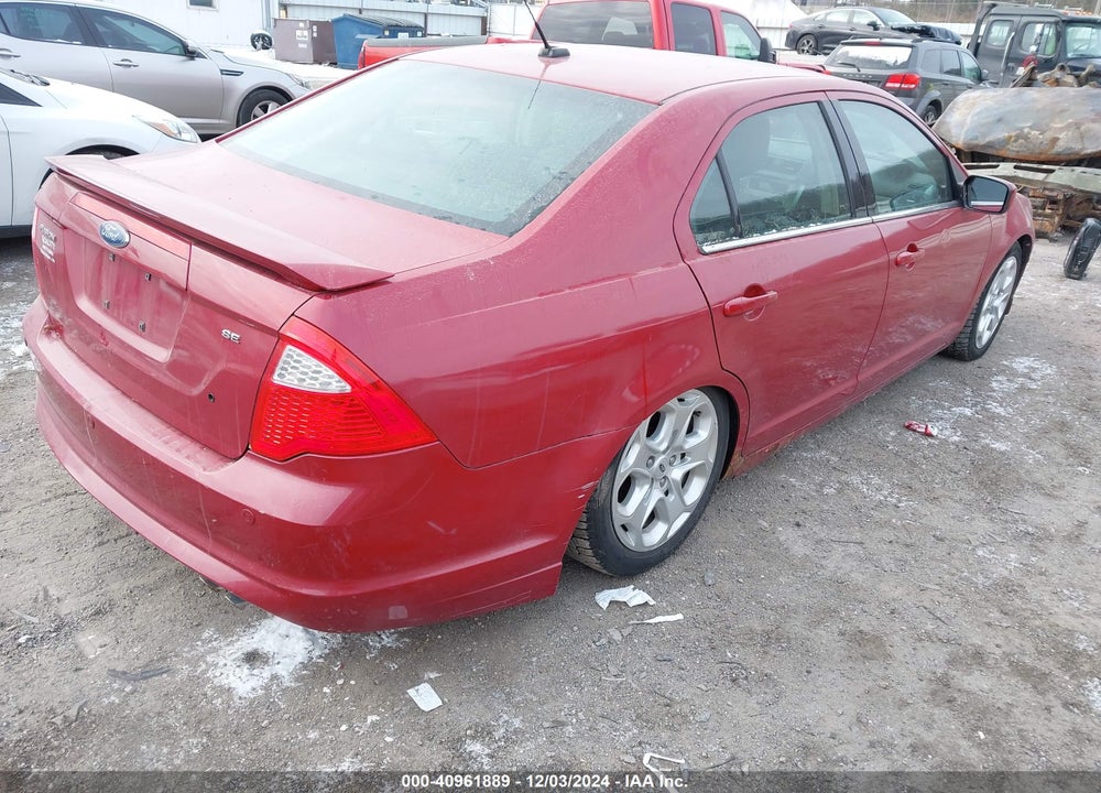 2010 FORD FUSION SE VIN: 3FAHP0HA6AR104933