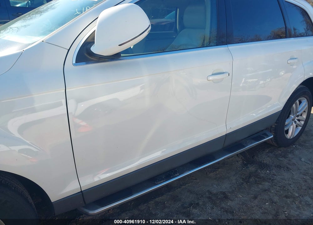 2009 AUDI Q7 3.6 5 PASSENGER/3.6 PREMIUM VIN: WA1AY94L59D020038
