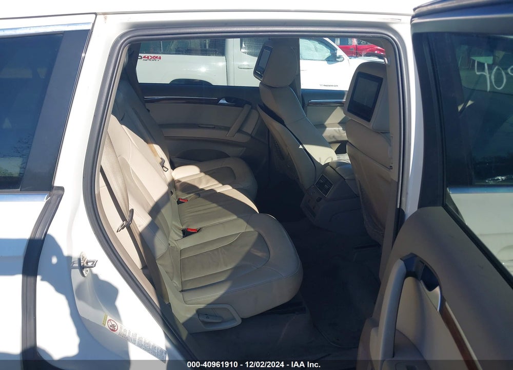 2009 AUDI Q7 3.6 5 PASSENGER/3.6 PREMIUM VIN: WA1AY94L59D020038
