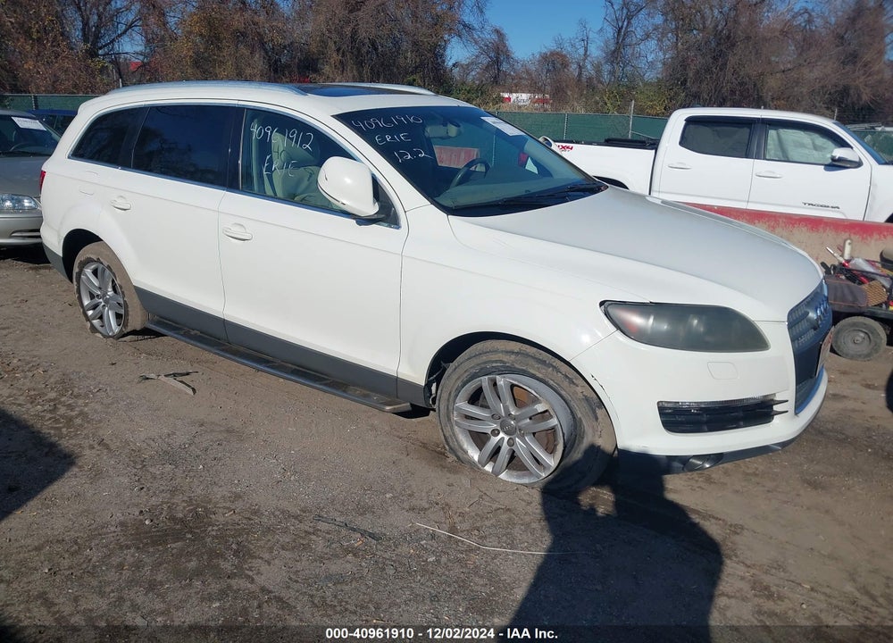 2009 AUDI Q7 3.6 5 PASSENGER/3.6 PREMIUM VIN: WA1AY94L59D020038