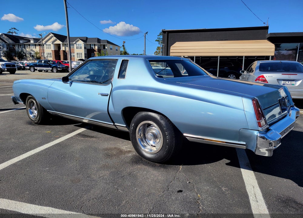 1976 CHEVROLET MONTE CARLO VIN: 1H57Q6D437491