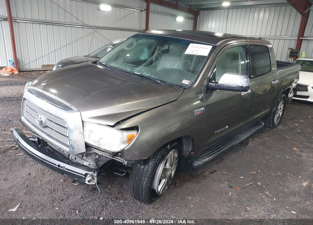 2007 TOYOTA TUNDRA LIMITED 5.7L V8 VIN: 5TBDV58117S469109