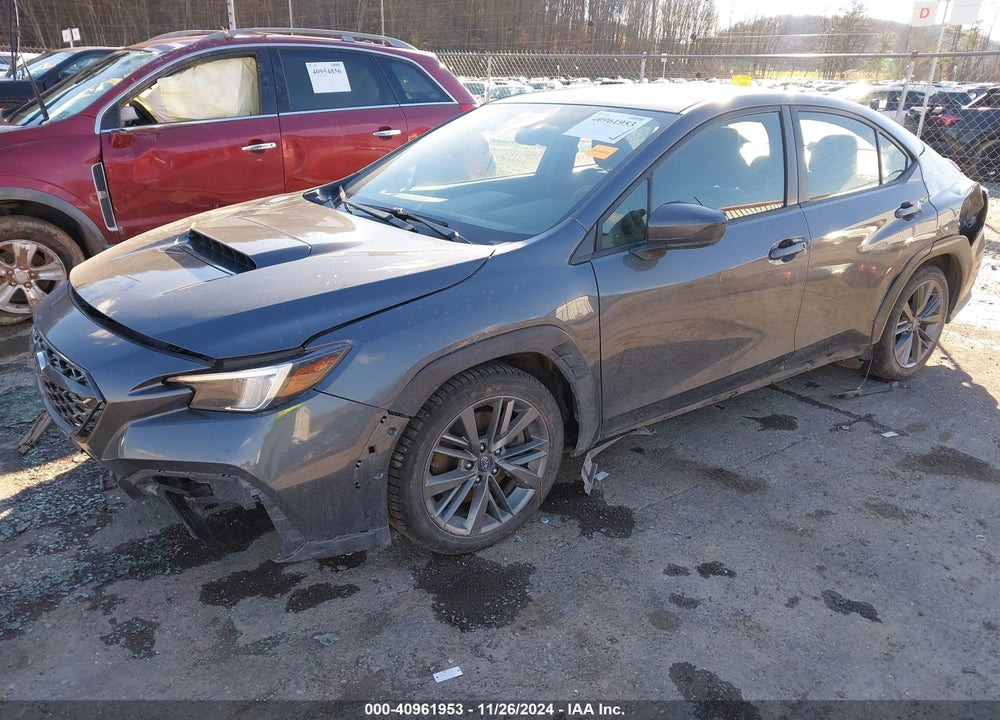 2022 SUBARU WRX VIN: JF1VBAA66N9019542