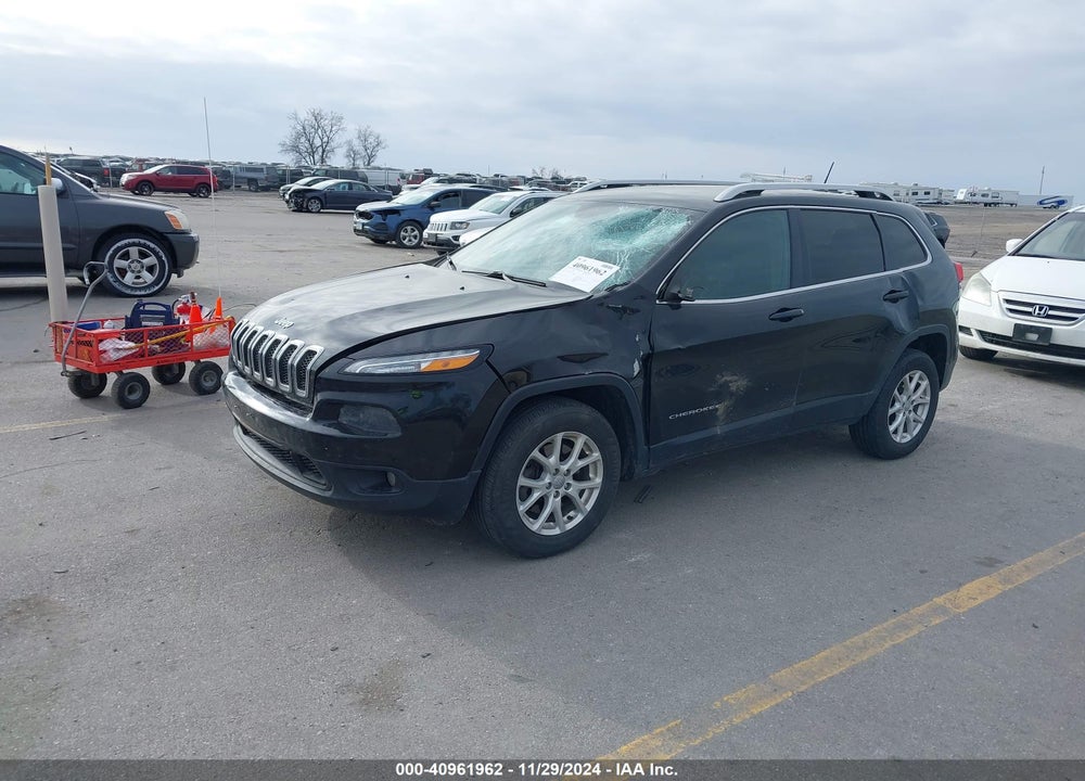 2014 JEEP CHEROKEE LATITUDE VIN: 1C4PJMCB8EW230597
