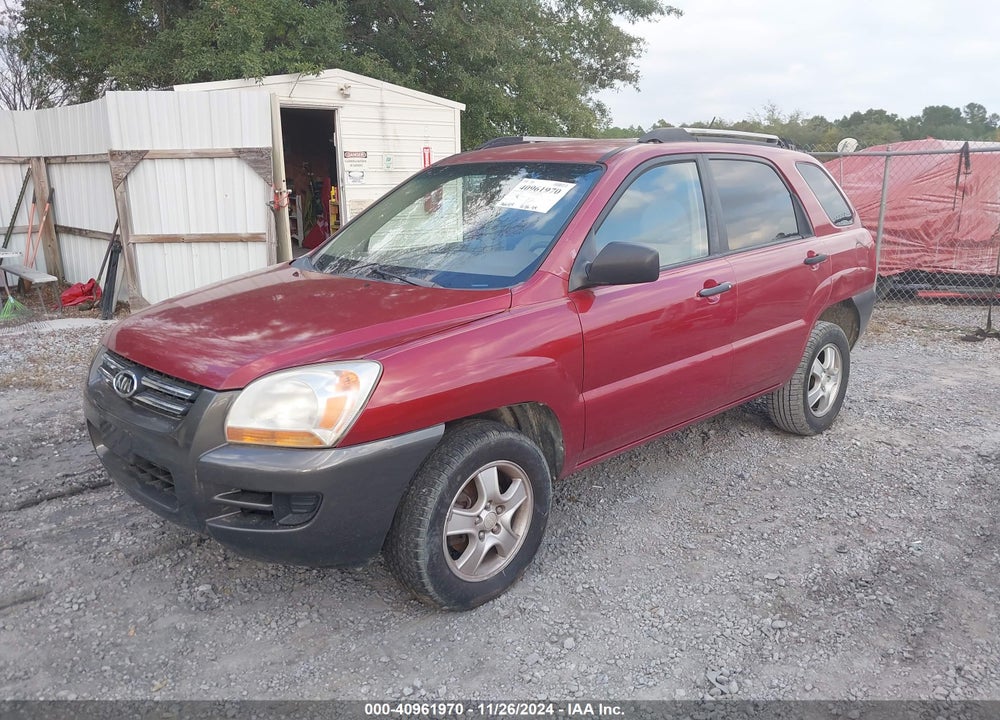2005 KIA SPORTAGE LX VIN: KNDJF724657051576