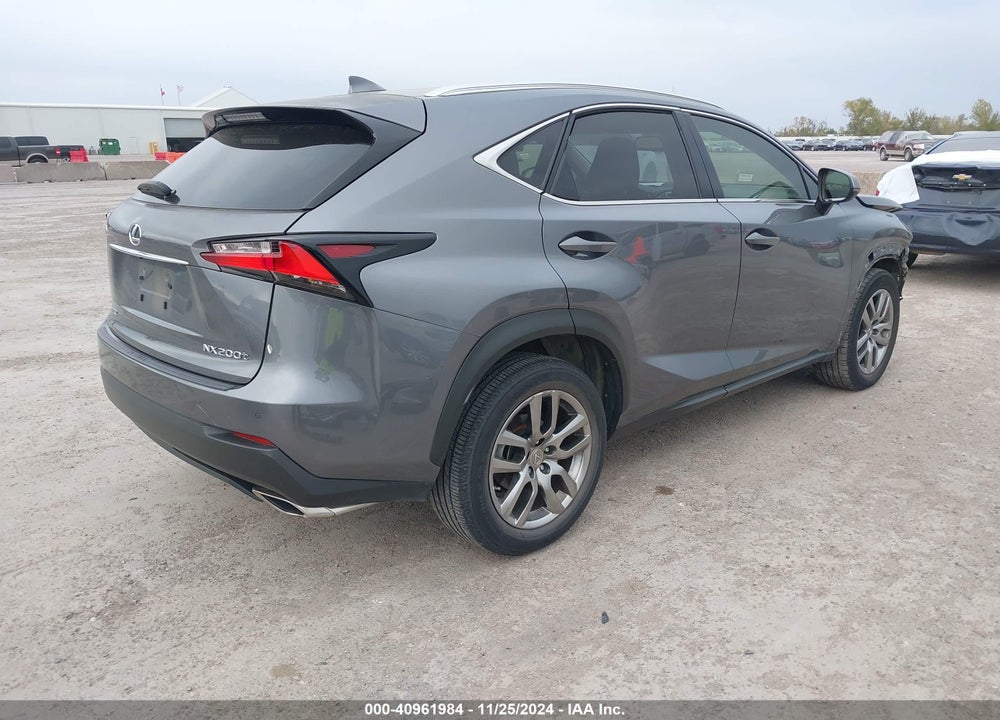 2016 LEXUS NX 200T VIN: JTJYARBZ7G2031189