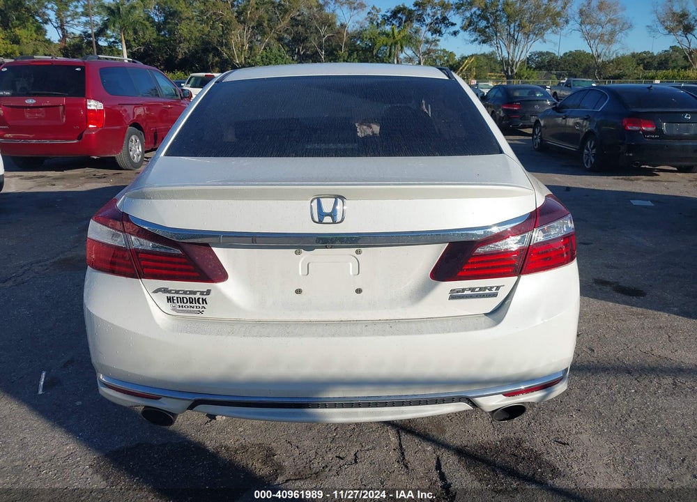 2017 HONDA ACCORD SPORT SE VIN: 1HGCR2F13HA127718