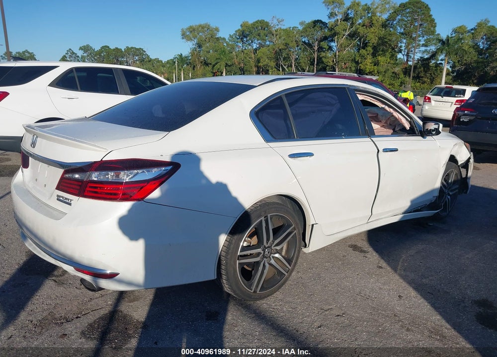 2017 HONDA ACCORD SPORT SE VIN: 1HGCR2F13HA127718