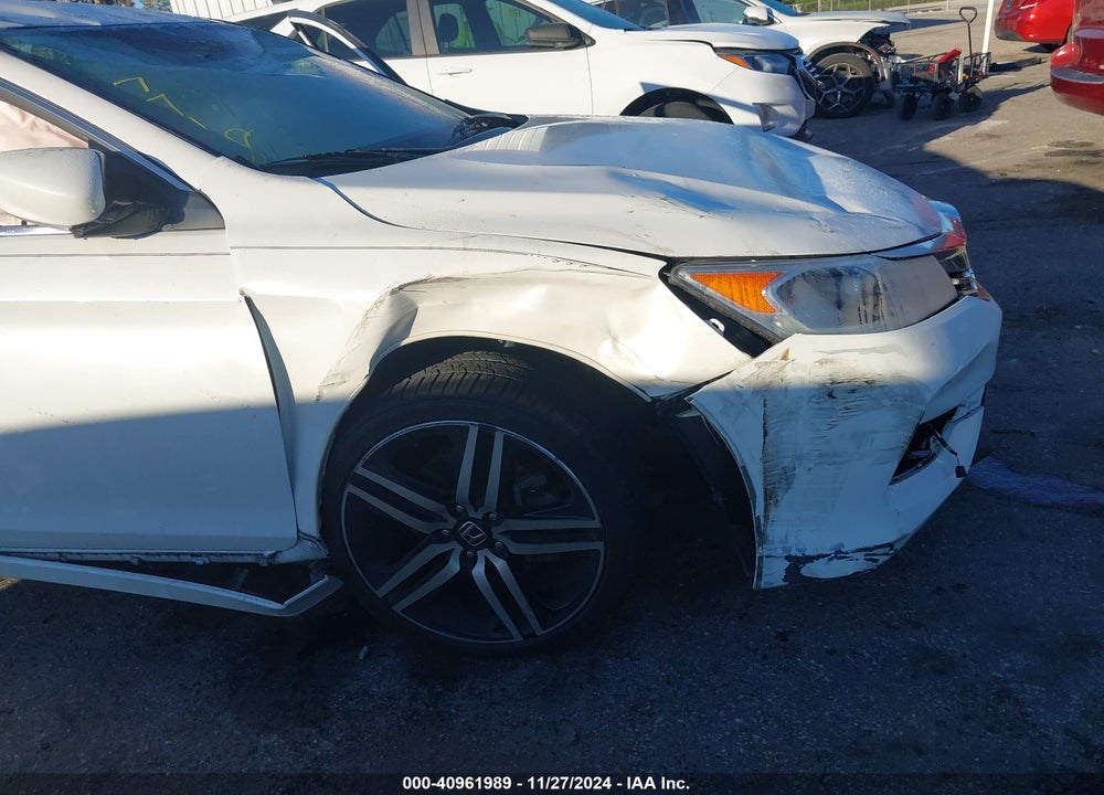 2017 HONDA ACCORD SPORT SE VIN: 1HGCR2F13HA127718