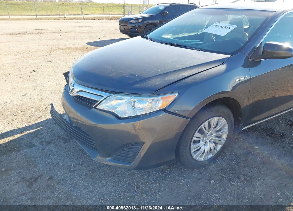 2012 TOYOTA CAMRY HYBRID VIN: 4T1BD1FK2CU056879