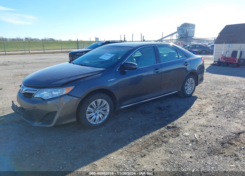 2012 TOYOTA CAMRY HYBRID VIN: 4T1BD1FK2CU056879