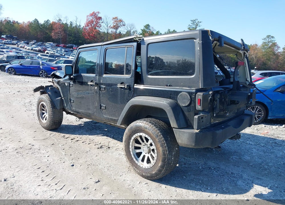 2011 JEEP WRANGLER UNLIMITED RUBICON VIN: 1J4BA6H15BL548156