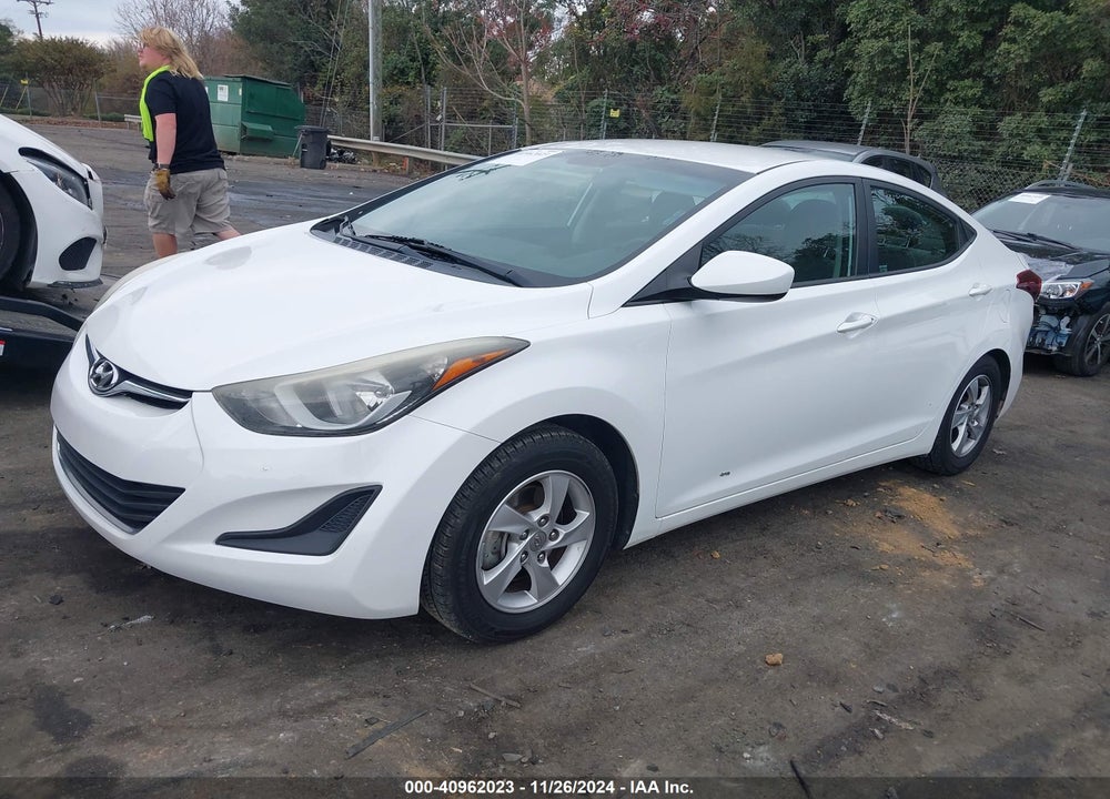 2014 HYUNDAI ELANTRA SE VIN: 5NPDH4AE1EH528510