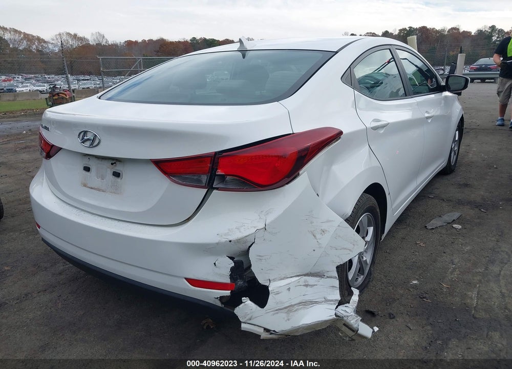 2014 HYUNDAI ELANTRA SE VIN: 5NPDH4AE1EH528510