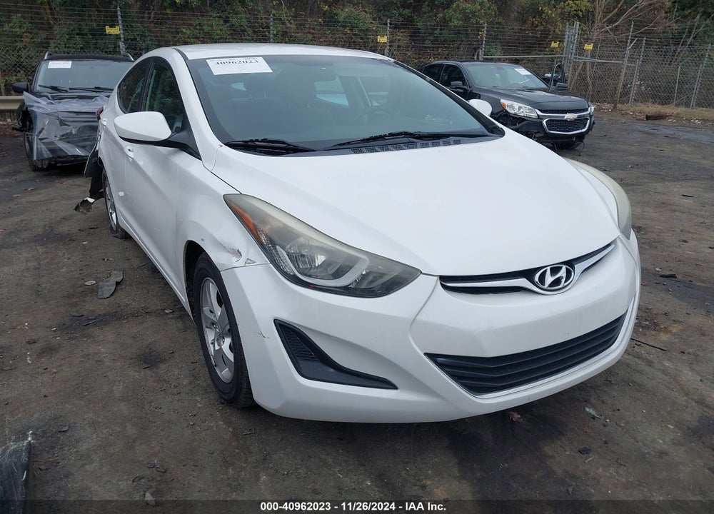 2014 HYUNDAI ELANTRA SE VIN: 5NPDH4AE1EH528510