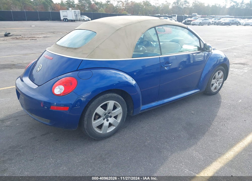 2007 VOLKSWAGEN NEW BEETLE 2.5 VIN: 3VWRF31YX7M415844