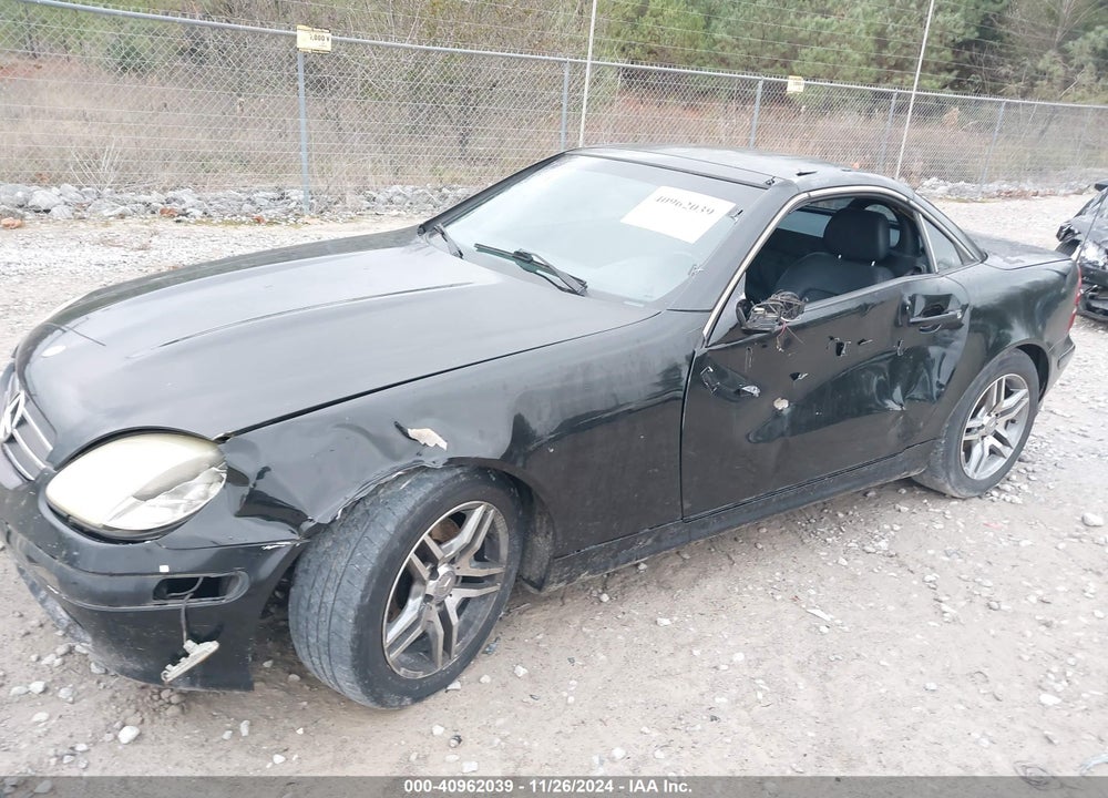 2002 MERCEDES-BENZ SLK 320 VIN: WDBKK65F82F255173