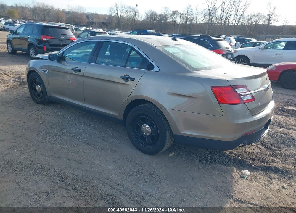 2013 FORD POLICE INTERCEPTOR VIN: 1FAHP2L85DG222533
