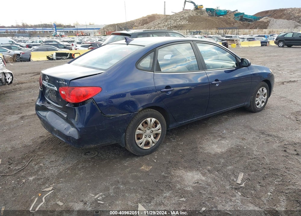 2010 HYUNDAI ELANTRA GLS VIN: KMHDU4AD0AU829994